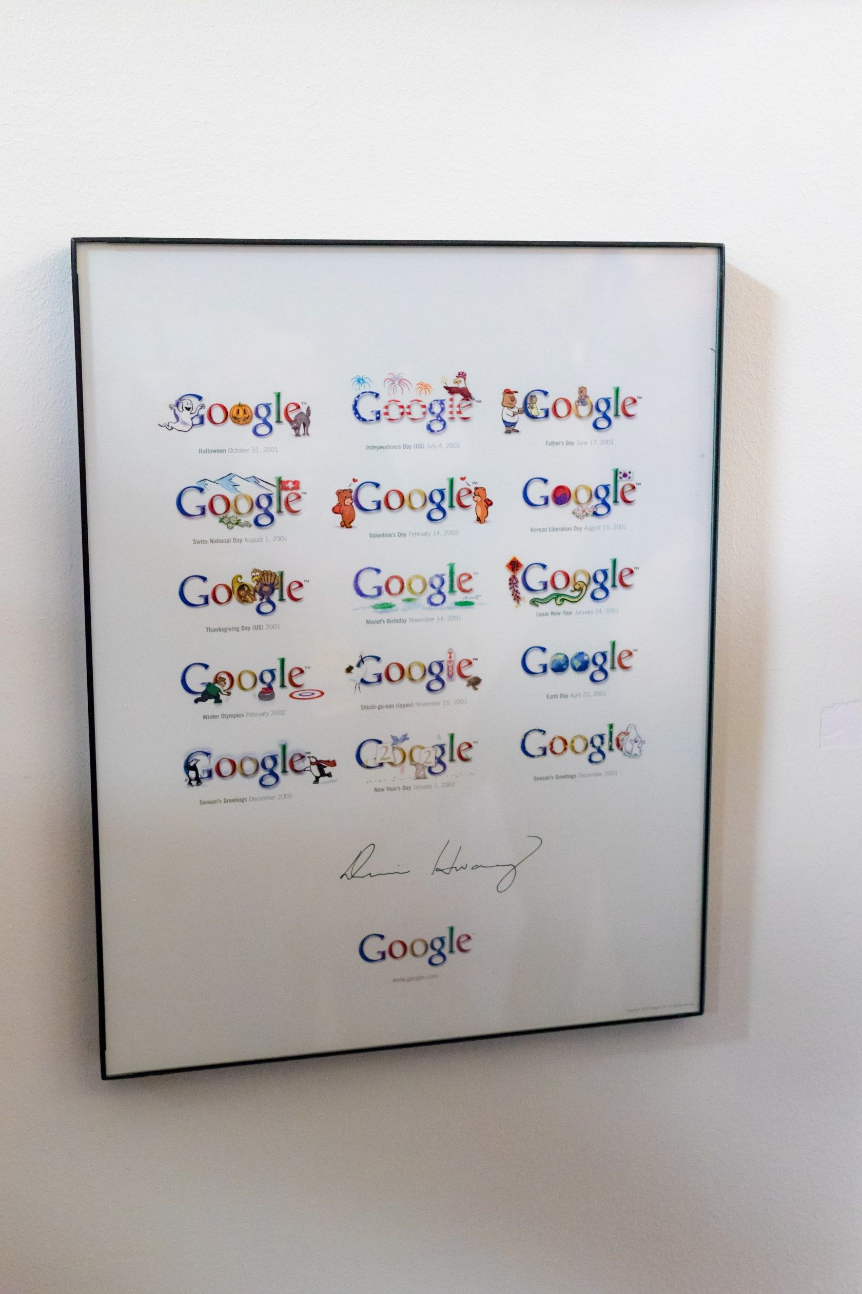 Google 로고 변천사